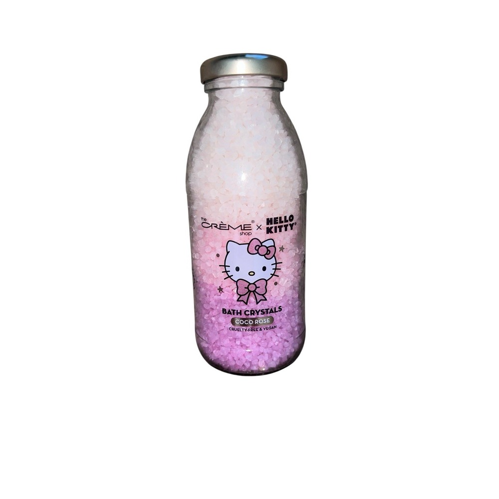 Creme Shop x Hello Kitty Bath Crystals Coco Rose 14.1oz